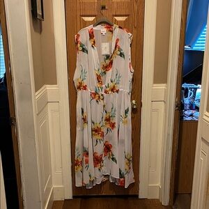 LuLaRoe Multicolor Floral cover up
